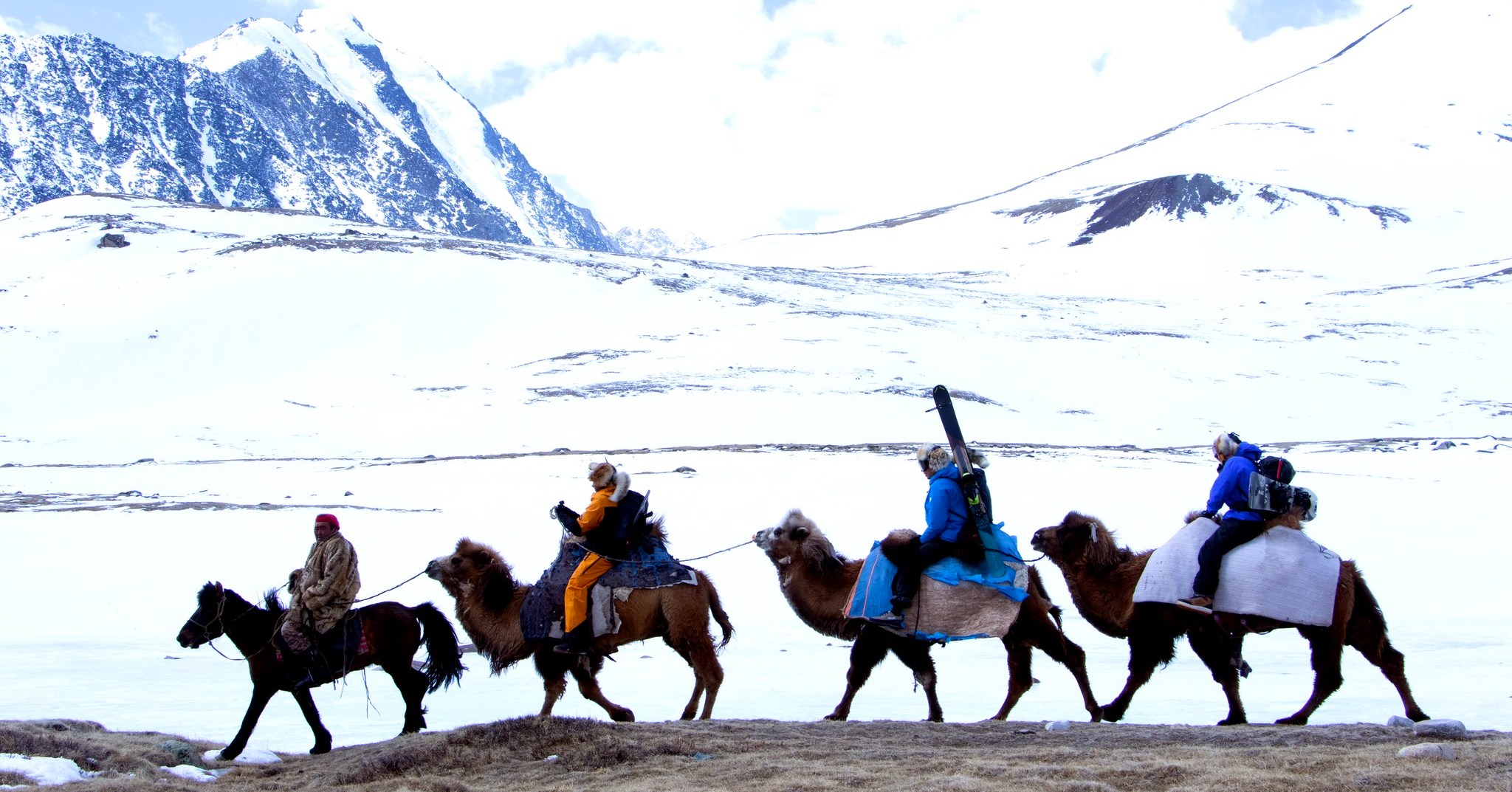 Ski tour in Mongolia